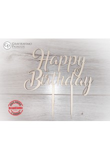 Torto dekoracija "Happy Birthday "